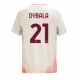 AS Roma Paulo Dybala #21 Replike Gostujuci Dres 2024-25 Kratak Rukav